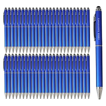 Amazon | 50本セット ボールペン タッチペン付き 文房具 筆記